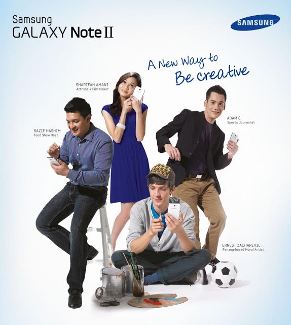 Samsung note1 | Samsung Galaxy Note II: Be Creative and Win!