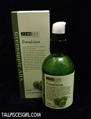 Zymogen Greenapple AHA Emulsion