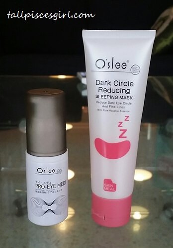 Oslee Pro Eye Medi Intensive Eye Serum and Oslee Dark Circle Reducing Eye Care Sleeping Mask | Review: O'slee Pro Eye Medi Intensive Eye Serum & O'slee Dark Circle Reducing Eye Care Sleeping Mask