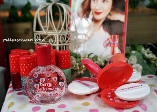 Strawberry Souffle Nail, Strawberry Eau De Perfume, Strawberry Cream Blusher