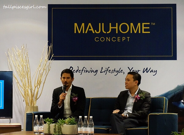 Alex Yoong was appointed as the brand ambassador of MajuHome Concept