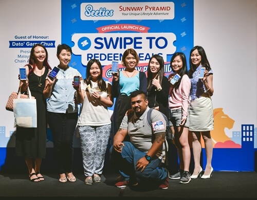 Seeties Sunway Pyramid Swipe to Redeem Campaign Bloggers