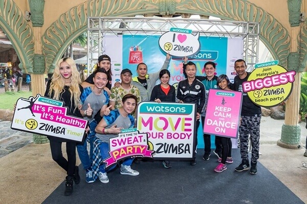 Celebrities and DJs who will be joining us at Sunway Surf Beach for Watsons Move Your Body Zumba 2016