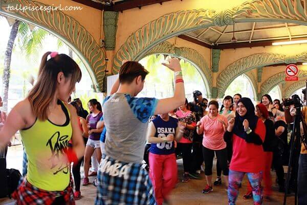 Let's practice Zumba for a bit, shall we?