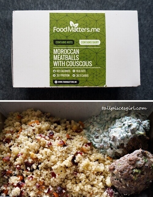 Food Matters - Moroccan Meatballs with Couscous