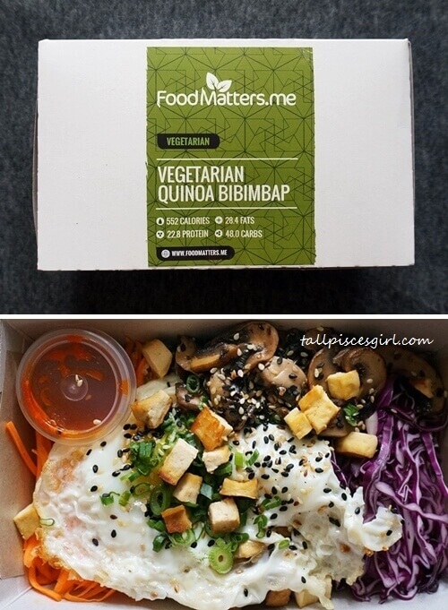 Food Matters - Vegetarian Quinoa Bibimbap