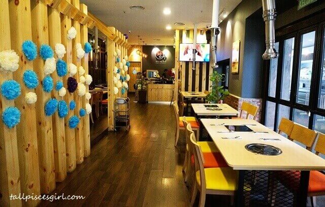 Inviting atmosphere of Kyung Joo Korean Restaurant