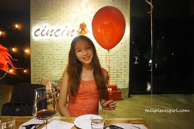 tallpiscesgirl X Cincin Wine Bar & Grill, Cheras