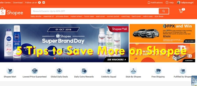 5 Tips to Save More on Shopee