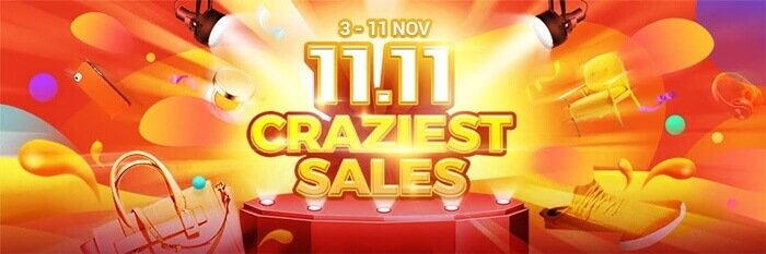 ezbuy 11.11 craziest sales