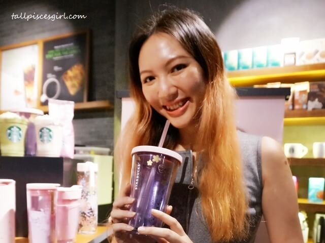 tallpiscesgirl X Starbucks Malaysia Sakura Tumbler