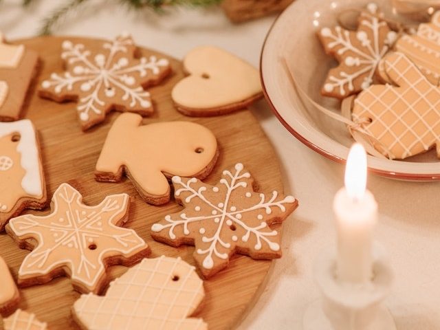 Baking Cookies for Christmas