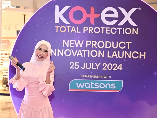 Debut of Teman Malam by Iman Troye at the launch of the all-new Kotex Total Protection