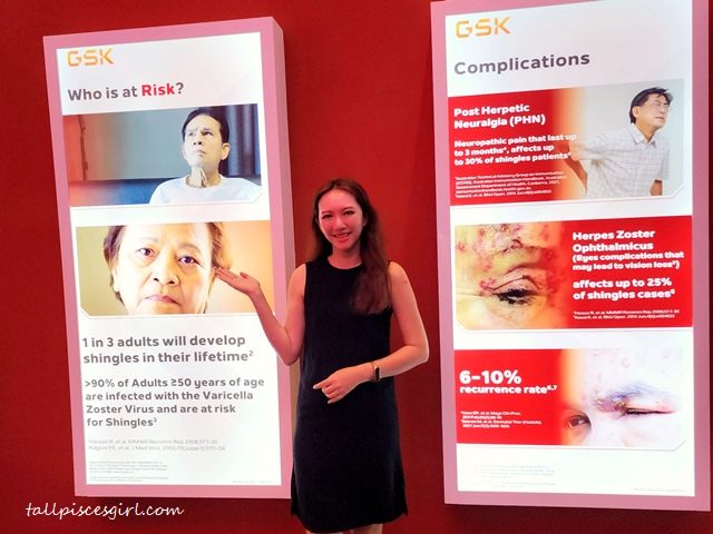 tallpiscesgirl X GSK Shingles vaccine launch